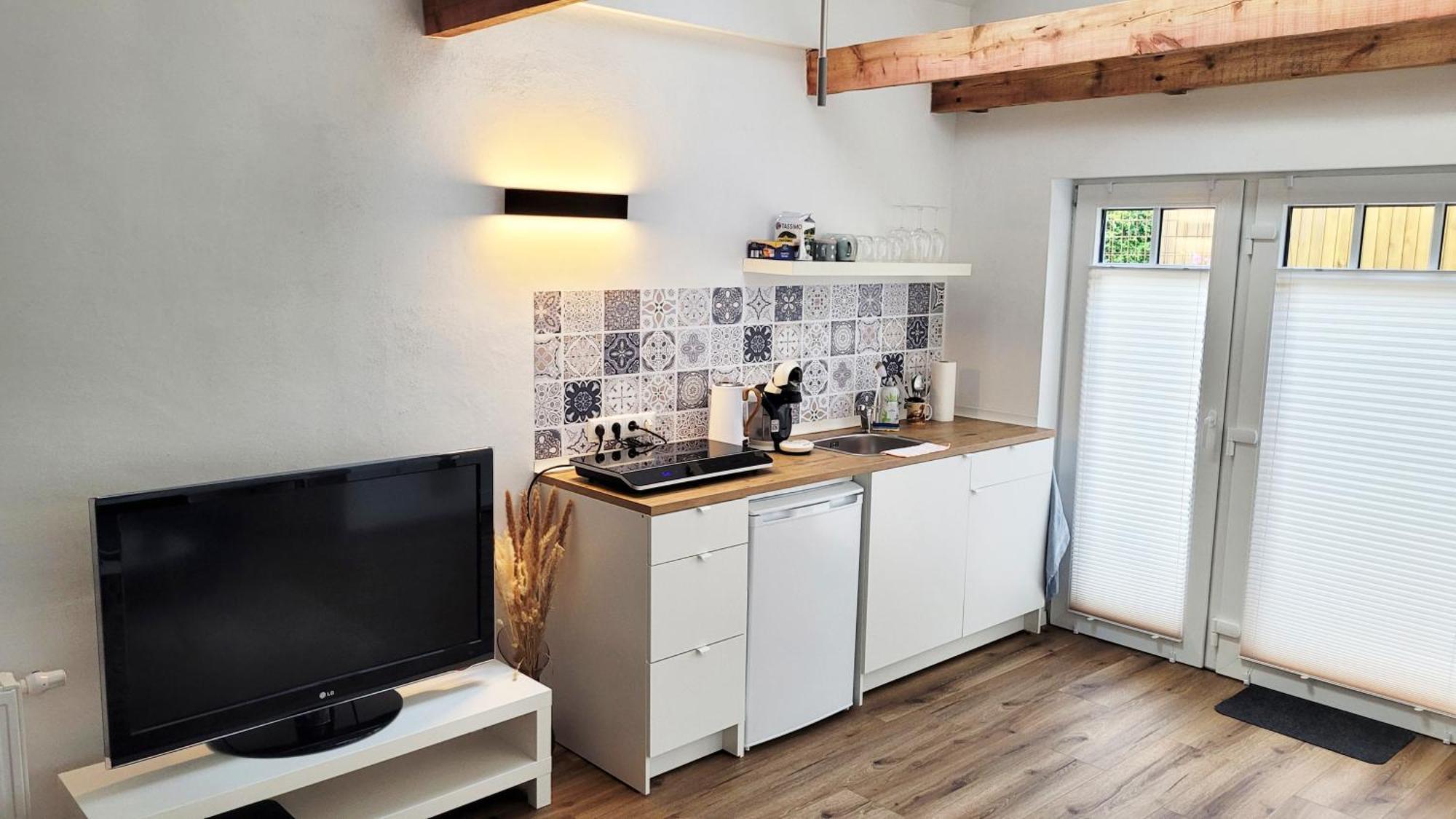 Ostenfeld  Modernes 1-Zimmer-Apartment Mit Galerie-Schlafkoje Im Skandinavischen Stil מראה חיצוני תמונה