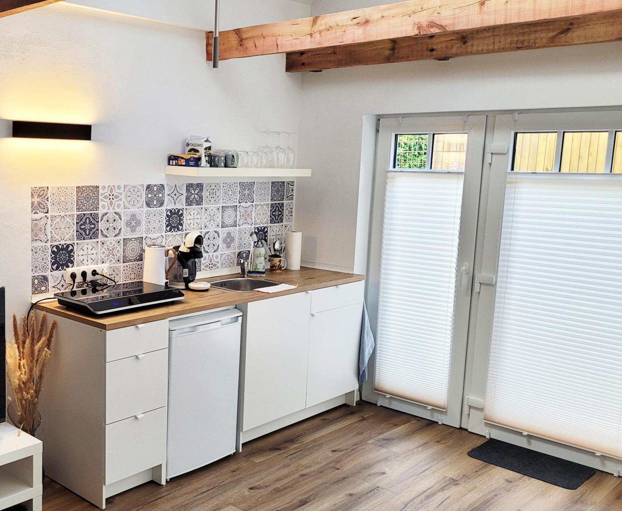 Ostenfeld  Modernes 1-Zimmer-Apartment Mit Galerie-Schlafkoje Im Skandinavischen Stil מראה חיצוני תמונה